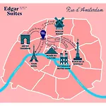 Edgar Saint-lazare - Amsterdam 4* פריז