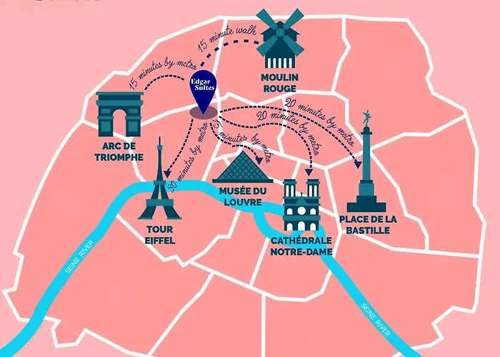 Edgar Saint-lazare - Amsterdam 4* Paris